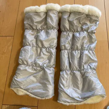 먼싱웨어 골프 보아 부착 레그 워머