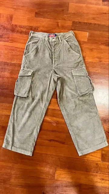 twenty four seven 코듀로이 카고 팬츠 247