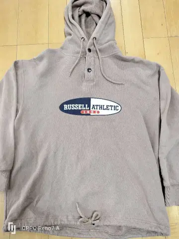 USA RUSSELL ATHLETIC 헨리넥 후드티 M