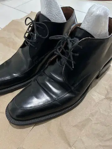 블랙 가죽 처카 부츠