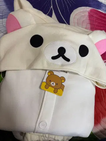 [택 포함 미사용] 코리락쿠마 인형옷 코스프레 파자마 상하의 성인 M