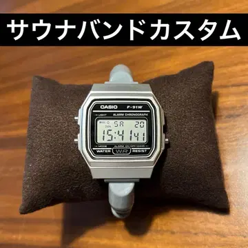 사우나 밴딩 커스텀 저렴한 카시오 CASIO 디지털 손목시계