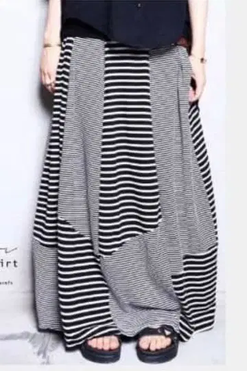 antiqua 코쿤 롱 스커트