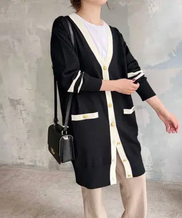 라인 롱 가디건 Spick and Span