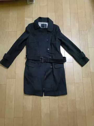 UNTITLED 블랙 코트 사이즈 3