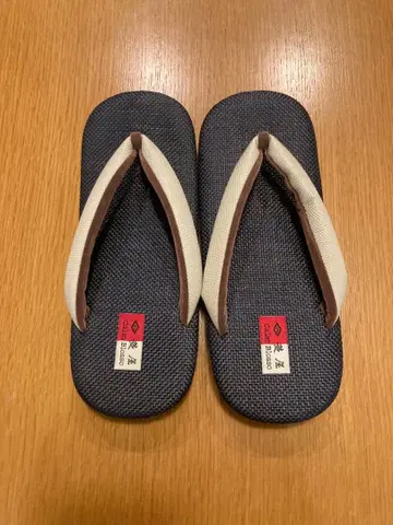 카렌 로쏘 남성용 조리 네이비/아이보리 M 카페 조리