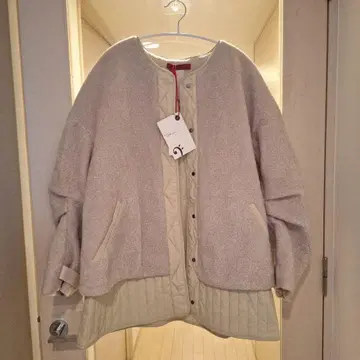 n.o.t.a 보아 자켓 베이지