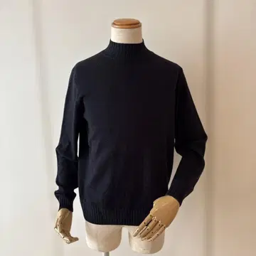 필리포 데 로렌티스 / 모크넥 니트 / 네이비 / 48