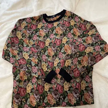 HARE 꽃무늬 고블랑 직조 긴팔 트레이닝복