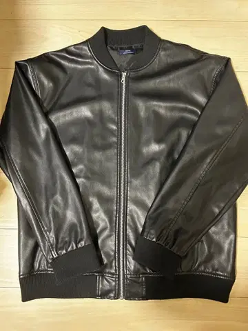 ITEMS URBAN RESEARCH 인조 가죽 MA-1 블루종 M