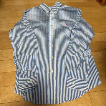 폴로 스트라이프 긴팔 셔츠