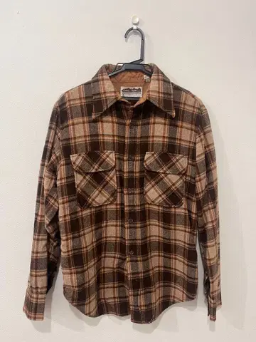 70s 빈티지 플란넬 셔츠