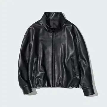 [ UNIQLO ] 코팅 오버 사이즈 블루종