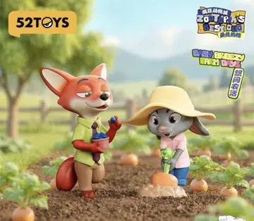 주토피아 52TOYS 닉 주디 피규어 디즈니