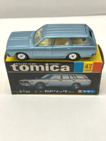 토미카 닛산 세드릭 왜건 No.47 블랙 박스