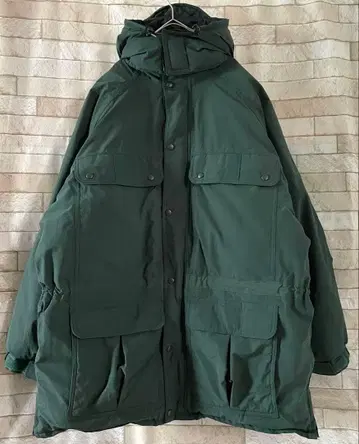 엘엘빈 USA 구스다운 자켓 GORE-TEX 그린 L