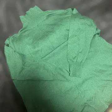 niko and - 그린 니트 롱 원피스