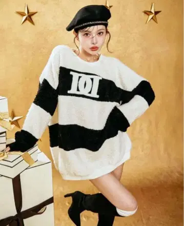 Darich 아플리케 부클레 상의 MIX