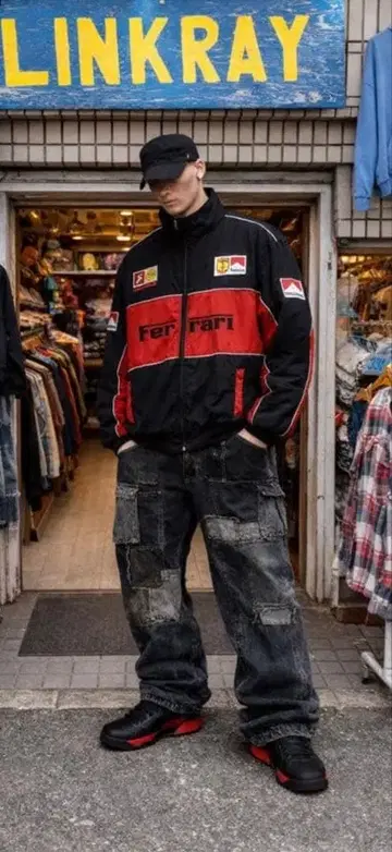 페라리 보다폰 레이싱 자켓 F1