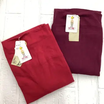 카모이 요코 TUNIC 따뜻한 홀드 하이넥 이너 긴팔 2장 세트