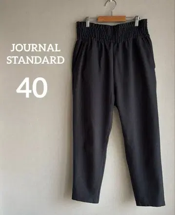 저널 스탠다드 울 라이크 스트레치 팬츠 테이퍼드 팬츠 40