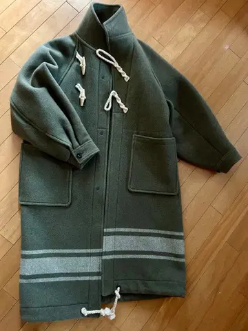 초레어 HYKE 더블 페이스 더플 코트