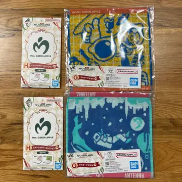 Mrs. GREEN APPLE 제일복권 G상 & H상 4점 세트