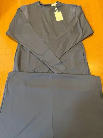 STYLEMIXER 긴팔 원피스 파랑