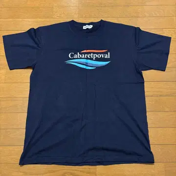 카바레포발 네이비 T셔츠