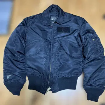 Valley Apparel 블랙 밀리터리 자켓 XS 사이즈