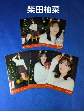 노기자카46 시바타 유나 크리스마스 2025 5종 컴프