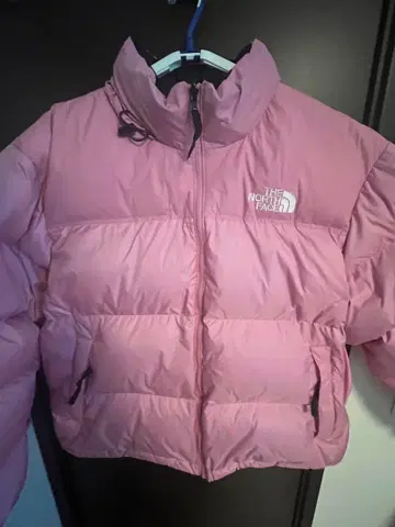 THE NORTH FACE 핑크 다운 자켓 700