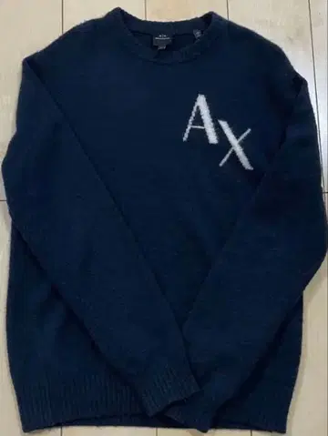 Armani Exchange 네이비 스웨터