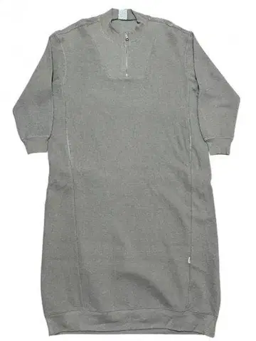 새상품급 CHUMS 맨투맨 원피스 하프 지퍼 사이드 포켓 참스