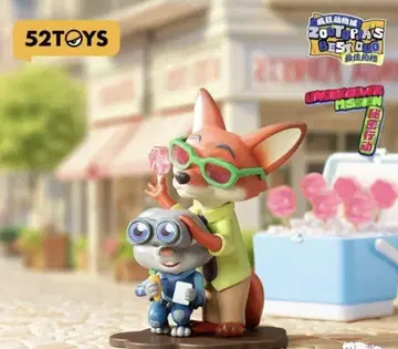 52TOYS 베스트듀오 피규어 닉 주디 비밀 작전