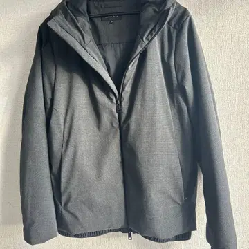 GLOBAL WORK 후드 부착 자켓 M 사이즈 다크 그레이