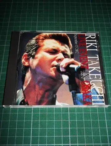 한정판 CD 타케우치 리키 LIVE EVENT IN OSAKA