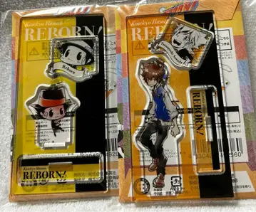 [ 10625 ] REBORN 아크릴 피규어&참 츠나 리본