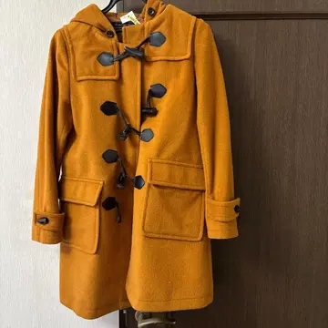 Green Label Relaxing 더플 코트 오렌지