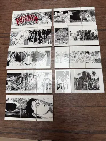 AKIRA art of wall 가챠 9세트