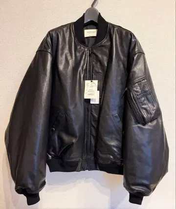 beautiful people light lamb leather MA-1