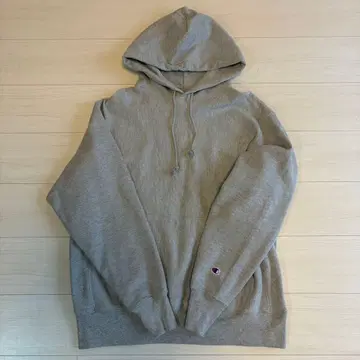 Champion Reverse Weave 후드티 L 그레이