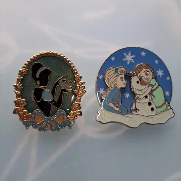 디즈니 브로치 핀 배지
