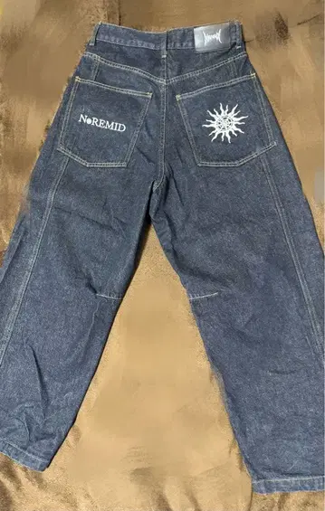 NOREMID RIGIT SUPER BAGGY DENIM 네이비