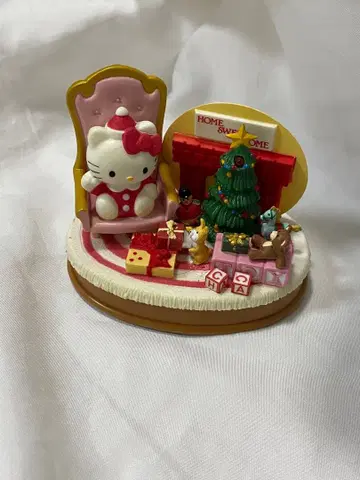 [ 레어 당시물 헤이세이 레트로 ] 헬로키티 크리스마스 오르골