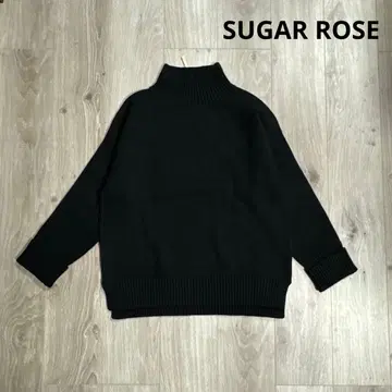 SUGAR ROSE 하이넥 스웨터 F