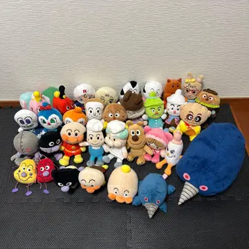 호빵맨 봉제 인형 세트 32개