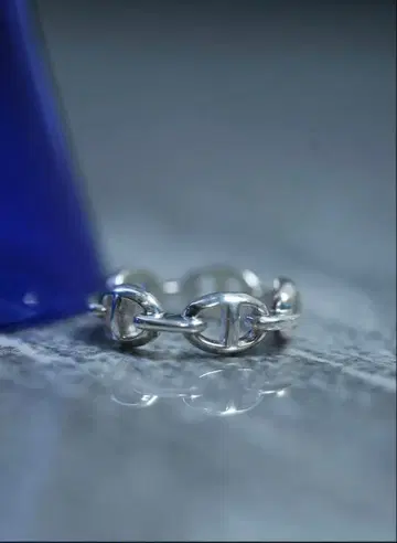 High-End Anchor Chain Classic Pinky Ring