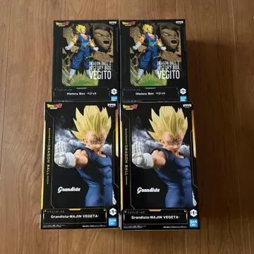 드래곤볼 Z 마인 베지터 베지트 피규어 4개 세트