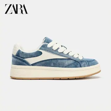 ZARA 데님 스니커즈 22.8cm 여성용